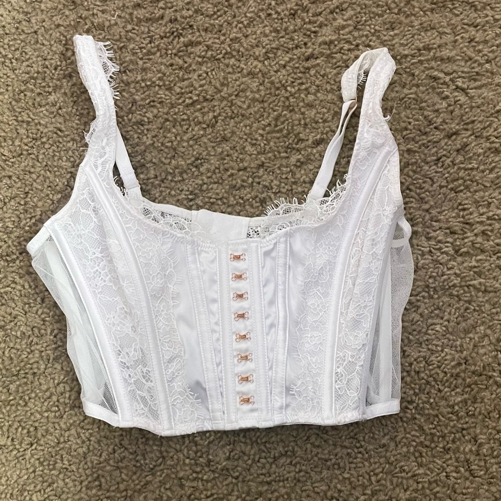 White Victoria’s Secret corset